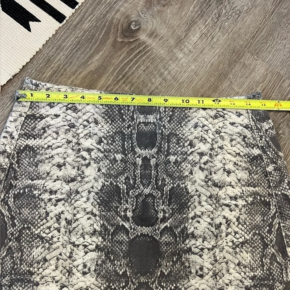 BDG Urban Outfitters Snakeskin Mini Skirt Medium